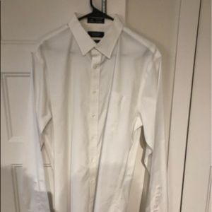 Nordstrom Slim Fit White Dress Shirt